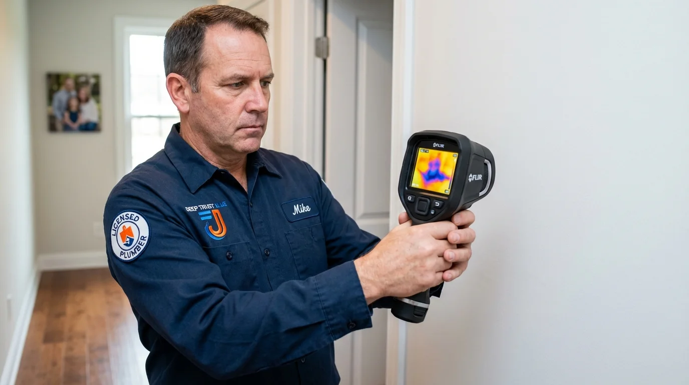Thermal imaging leak detection by Johns Plumbing LLC in Sultan